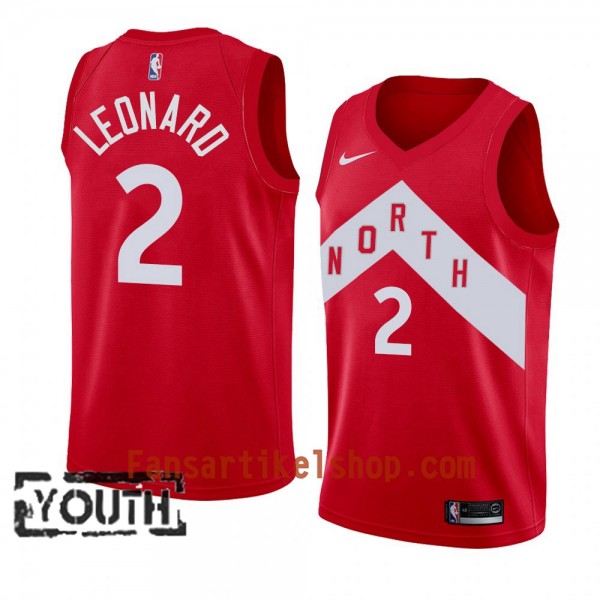 Toronto Raptors Trikot Kawhi Leonard 2 2018-19 Nike Rot Swingman - Kinder Toronto Raptors Trikot Kawhi Leonard 2 2018-19 Nike Rot Swingman - Kinder